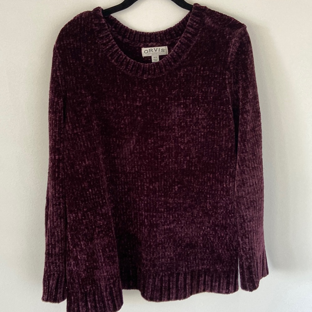 Burgundy sweater